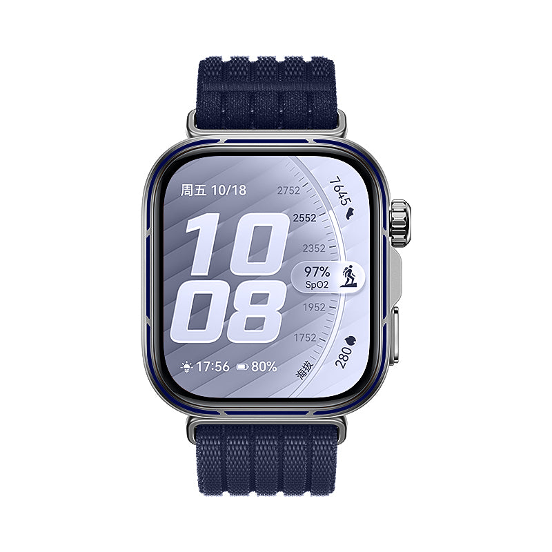 Bracelet nylon ultra fine Huawei Watch Fit 5 (bleu foncé)