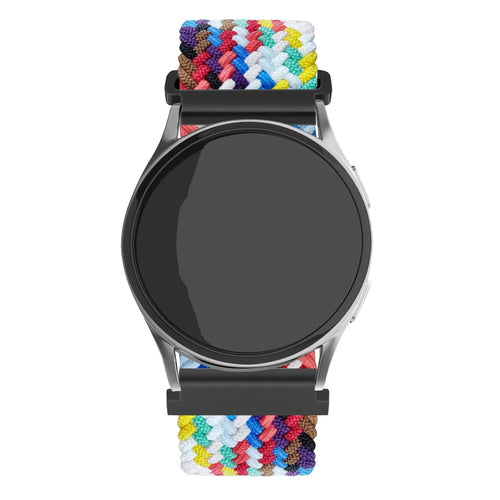 Bracelet tressé réglable Amazfit Bip U (Pro) (arc-en-ciel)