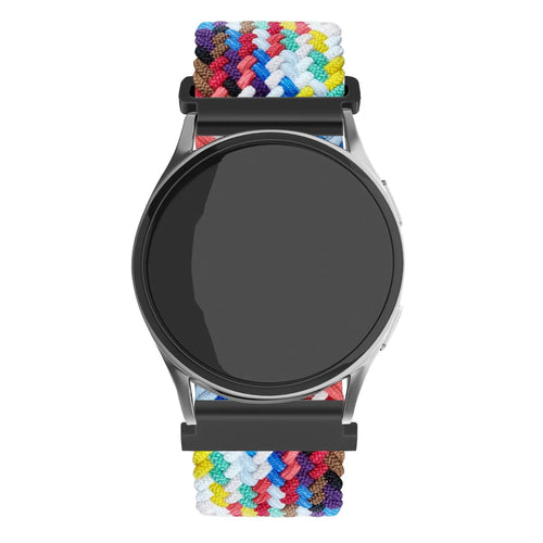 Bracelet tressé réglable Amazfit Bip 3 (Pro) (arc-en-ciel)