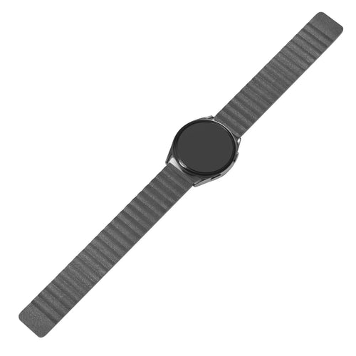 Bracelet cuir Loop Coros Apex 2 (gris)