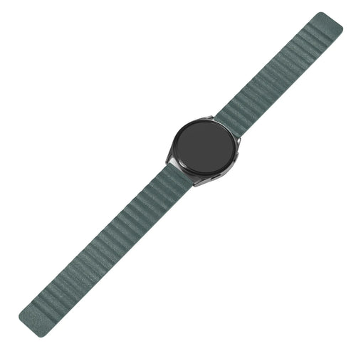 Bracelet cuir Loop Amazfit Bip 3 (Pro) (vert sapin)