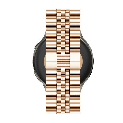 Bandz Bracelet acier 'Jubilee' Garmin Venu 4 - 41mm (rose or)