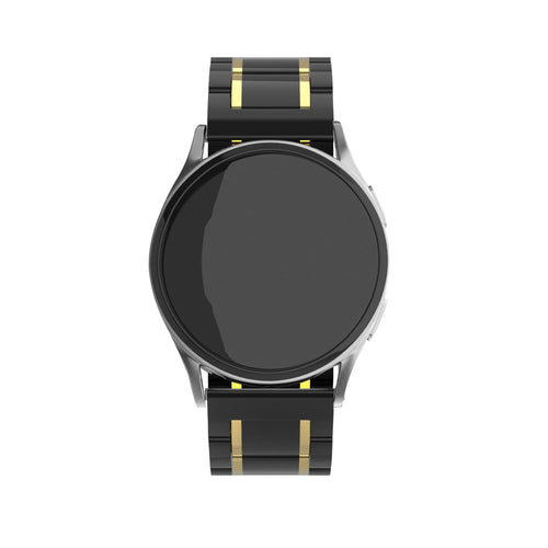 Bracelet acier et ceramique Amazfit GTS 4 (noir/or)
