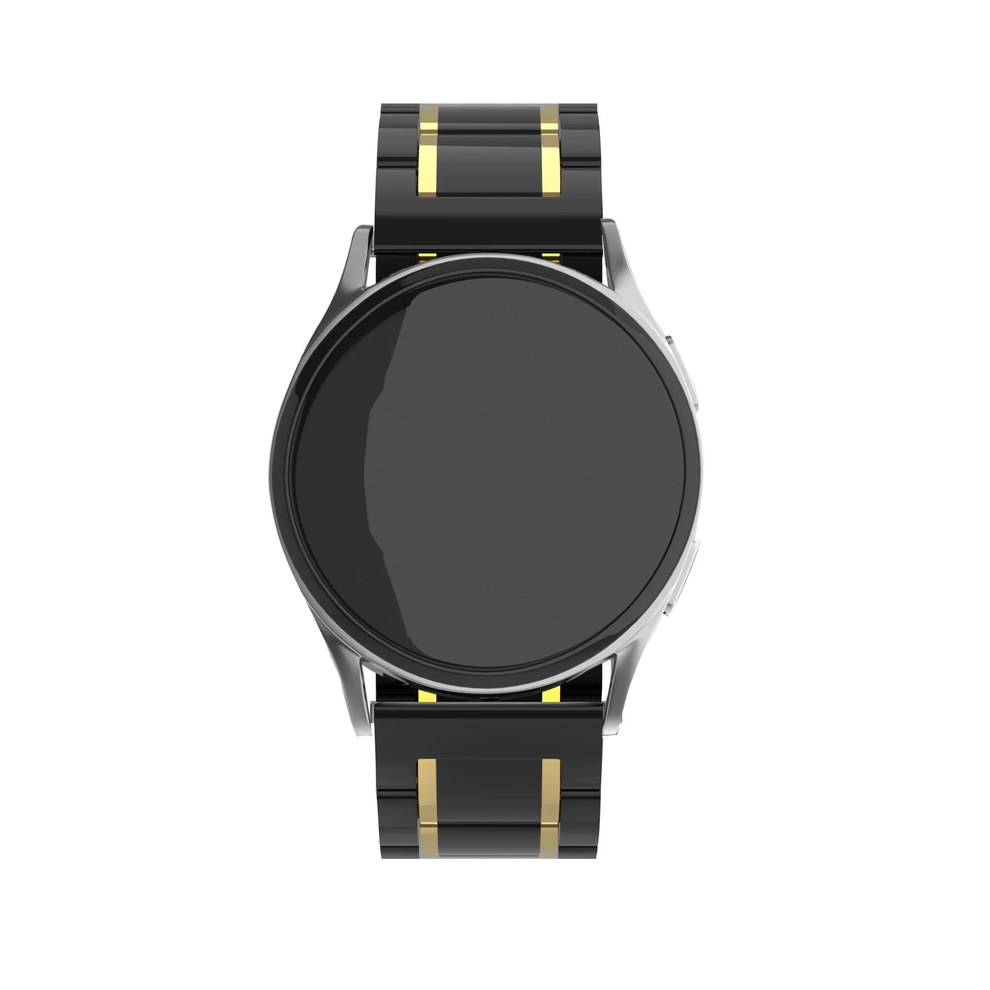 Bracelet acier et ceramique Amazfit Bip U (Pro) (noir/or)