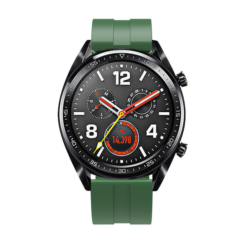 Bracelet silicone Extreme Huawei Watch GT 6 - 46mm (vert militaire)