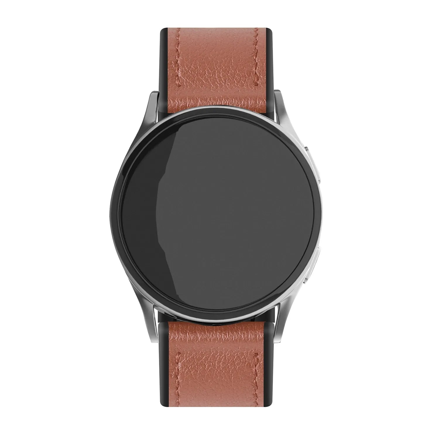 Bracelet cuir hybride Amazfit Bip U (Pro) (marron clair)