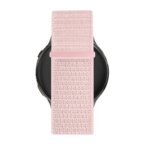 Bandz Bracelet nylon à boucle Garmin Forerunner 170 (rose pâle)