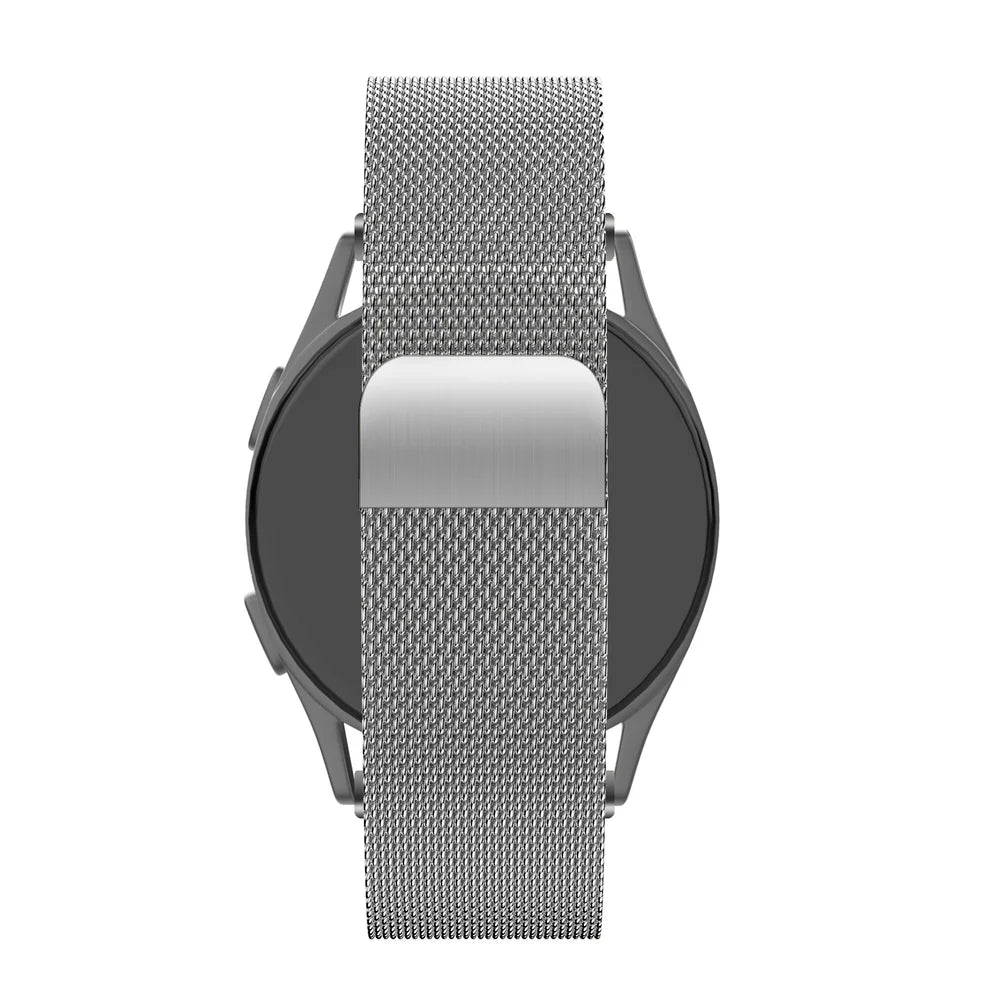 Bandz Bracelet milanais Loop Garmin Vivoactive 4s (argent)