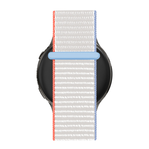 Bandz Bracelet nylon Loop Garmin Vivoactive 4s (blanc lait)