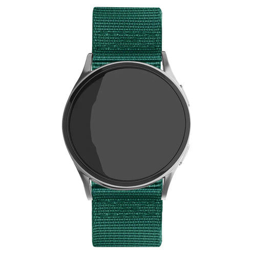 Coros Pace 2 Nylon Buckle Strap (Dark Green)