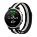 Bracelet Milanais Polar Grit X (noir/blanc)