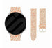 Samsung Galaxy Watch 7 - 40mm Leather Strap with Glitters (Rose Gold)