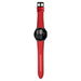 Bracelet hybride cuir Samsung Galaxy Watch 4 Classic 46mm (rouge)
