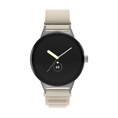 Google Pixel Watch 5 - 41mm Alpine Nylon Strap (Starlight)