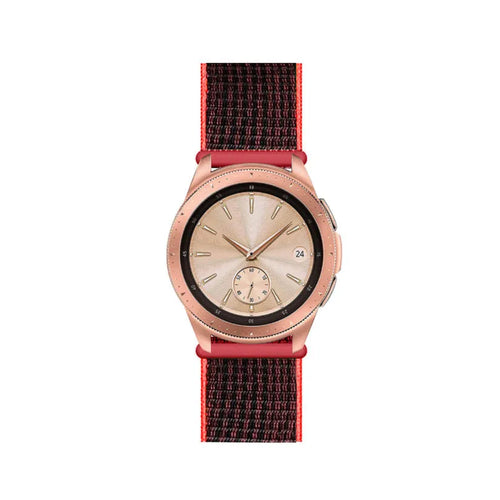 Bracelet nylon Coros Apex 2 Pro (noir/orange)