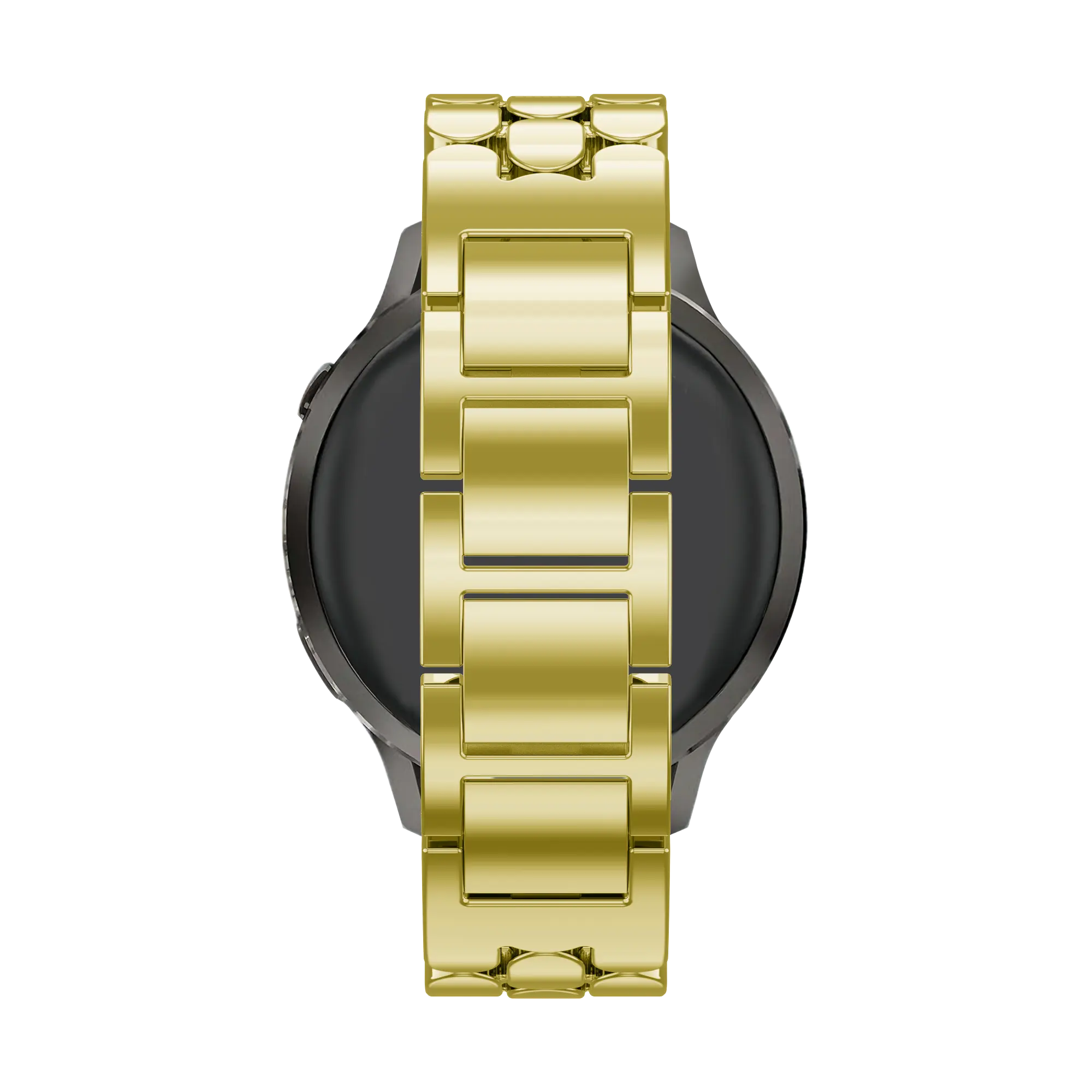 Bandz Bracelet acier 'Oval' Garmin Forerunner 255s (or)