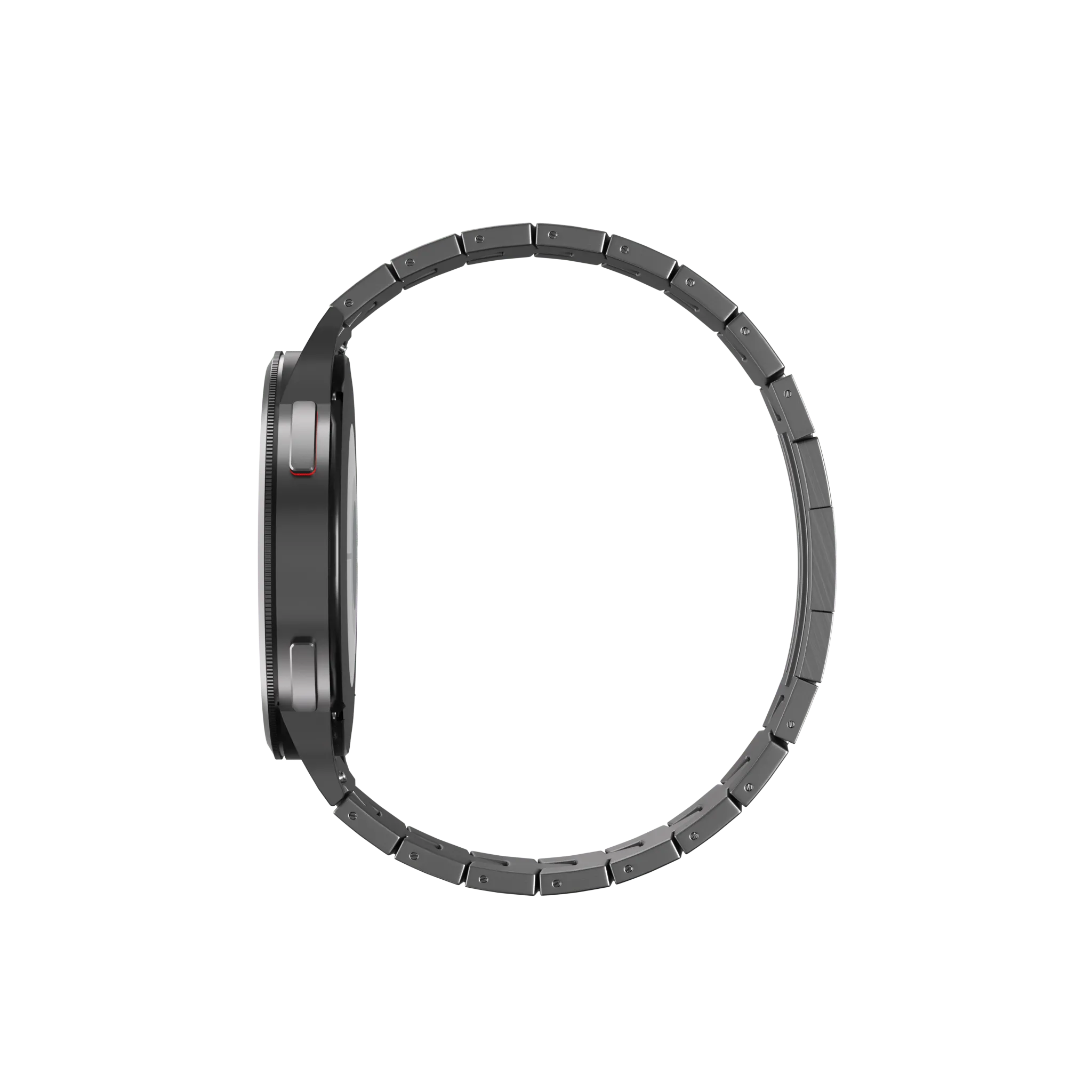 Suunto 9 Peak Pro Titanium Grain Strap (Flat Buckle) (Graphite)