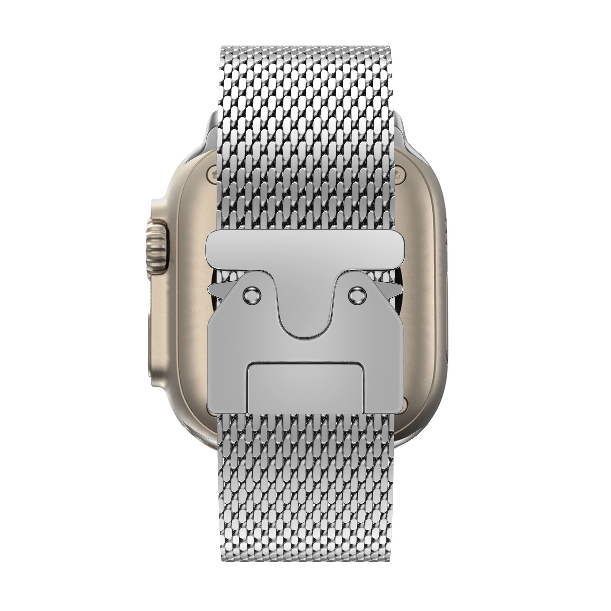 Bandz Bracelet milanais boucle en P Apple Watch Ultra (argent)