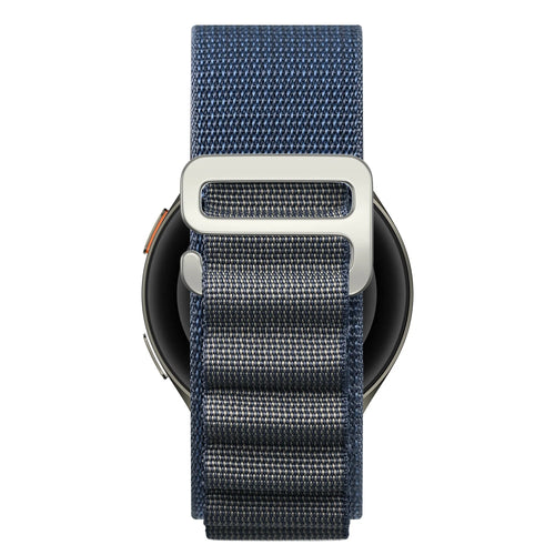 Bandz Bracelet nylon Alpine Xiaomi Amazfit GTS (gris bleu)