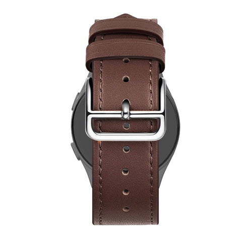 Bandz Bracelet cuir 'Deluxe' Coros Apex 4 - 42mm (marron)