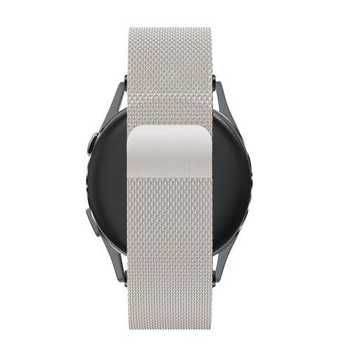 Bandz Bracelet milanais Loop Garmin Vivoactive 4s (lumière stellaire)