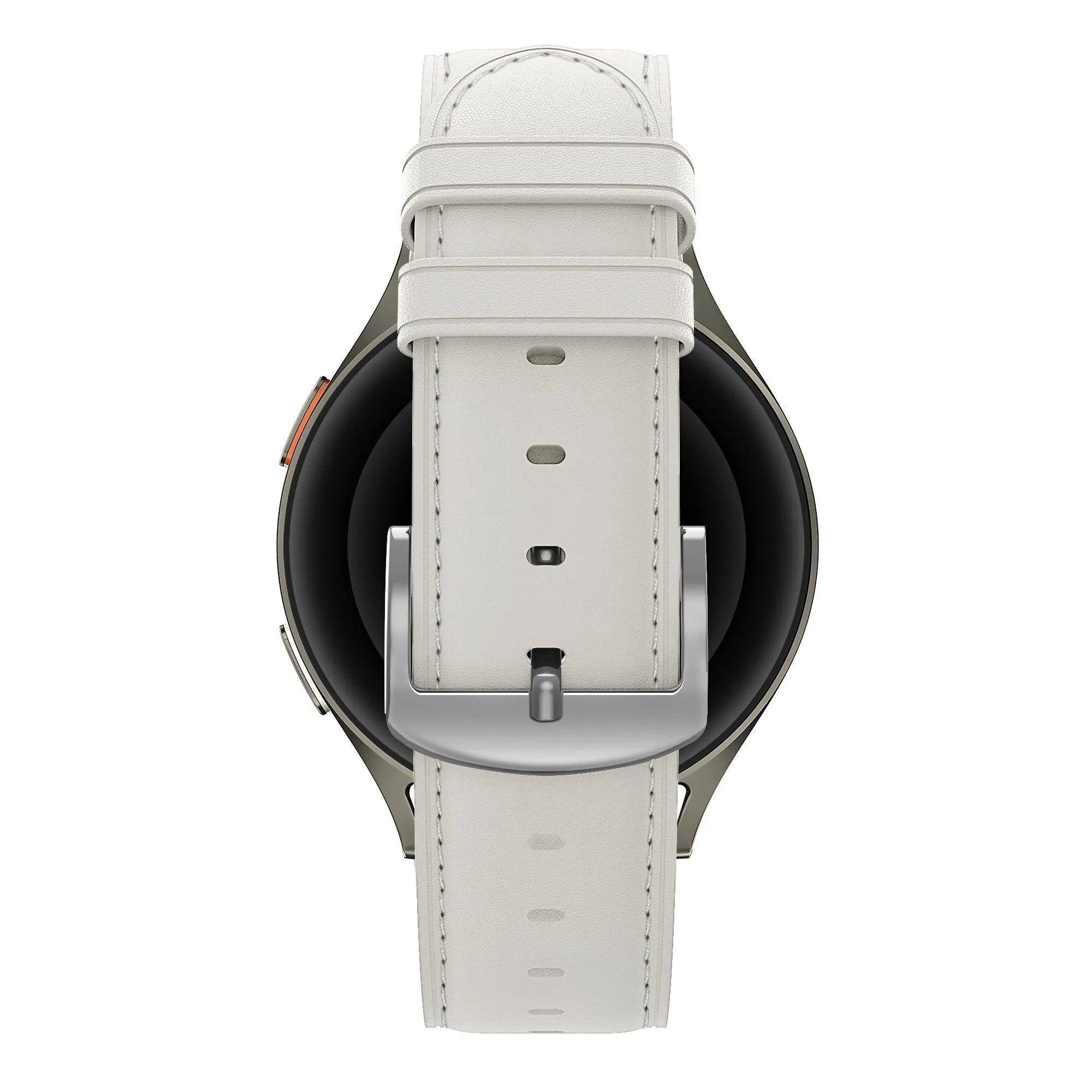 Bandz Bracelet cuir 'Easy Fit' Fossil Gen 6 - 42mm (blanc)