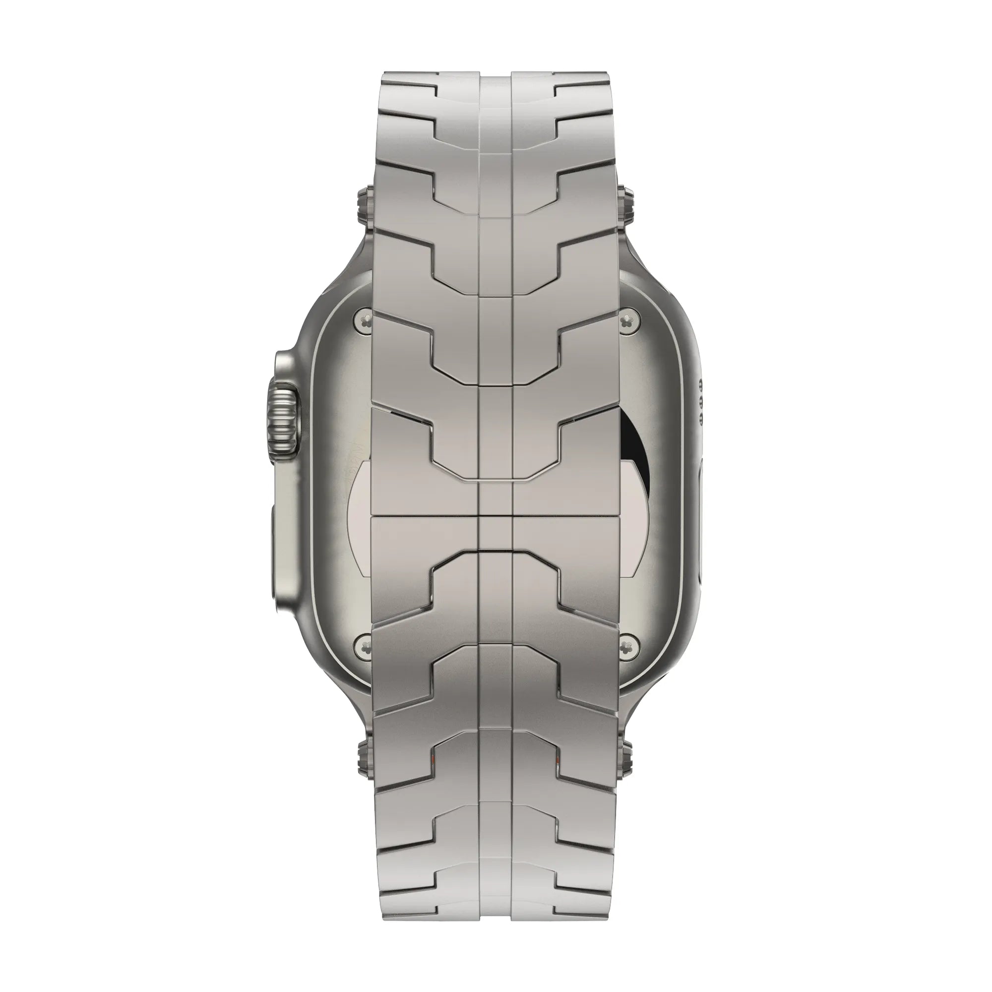 Bandz Bracelet acier granulé 'Deluxe' Apple Watch (titane)