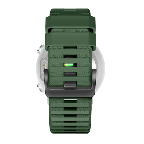 Bandz Bracelet silicone à boucle Garmin D2 Mach 1 Pro (vert foncé)