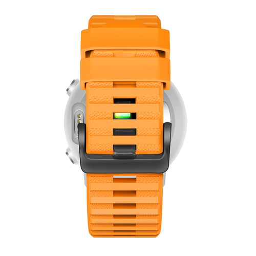 Bandz Bracelet silicone avec boucle Garmin Approach S70 - 47mm (orange)