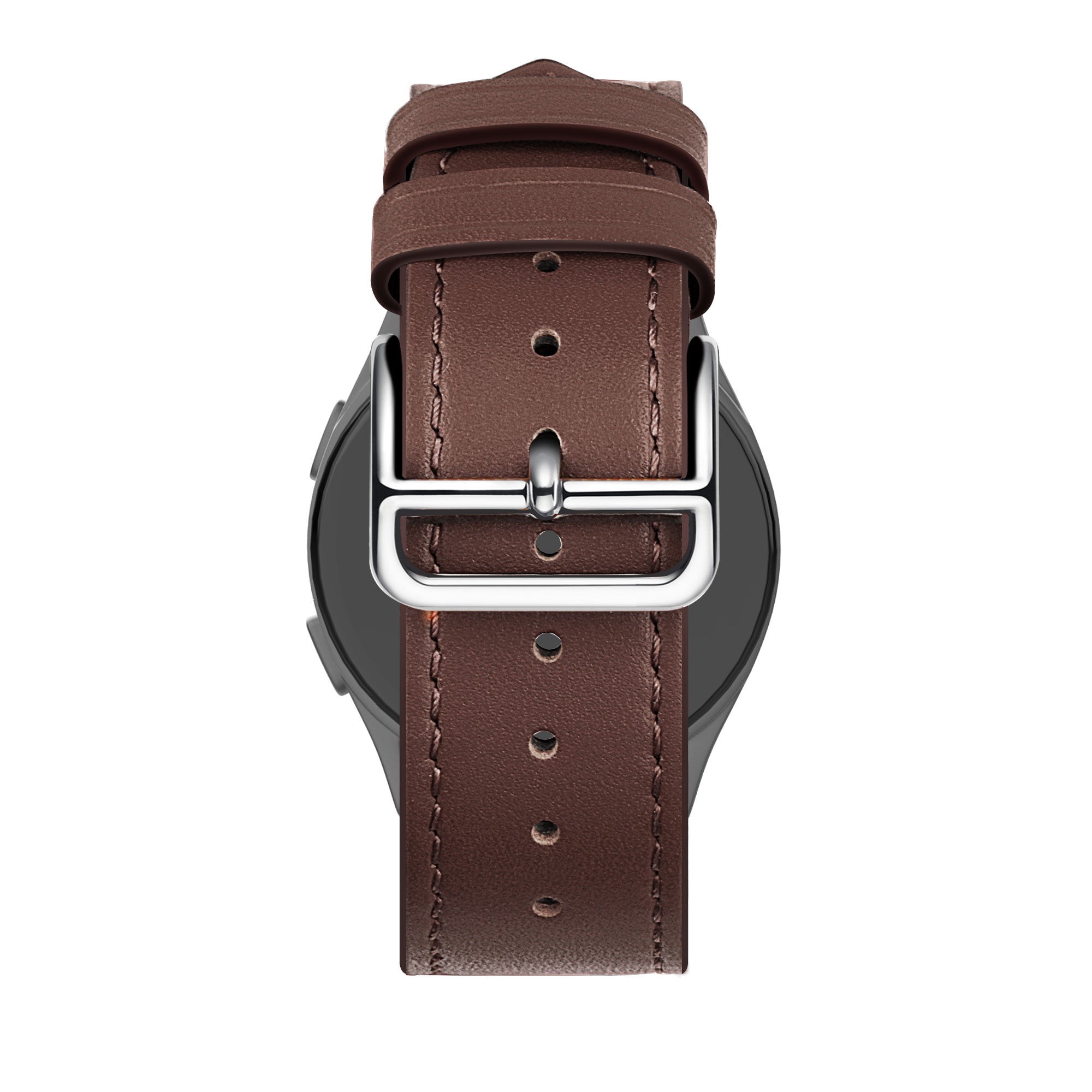 Bandz Bracelet cuir de luxe Huawei Watch 5 - 46mm (marron)