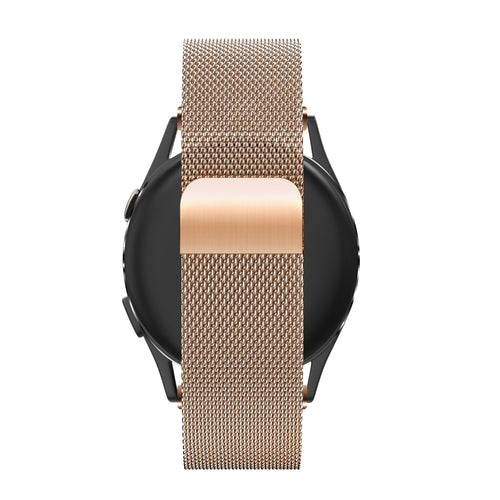 Bandz Garmin Venu 2s Milanese Loop Strap (Rose Gold)