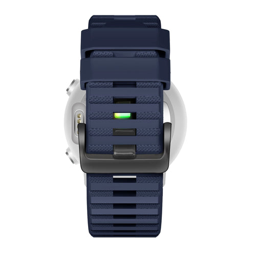 Bandz Garmin D2 Delta Buckled Silicone Strap (Dark Blue)
