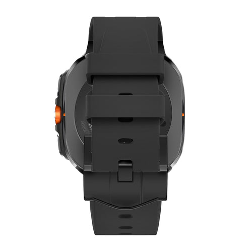 Bandz Bracelet silicone 'Luxe Liquid' Samsung Galaxy Watch Ultra (noir avec noir)