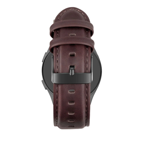 Bandz Bracelet cuir 'Classic' Suunto 9 Peak Pro (marron foncé)