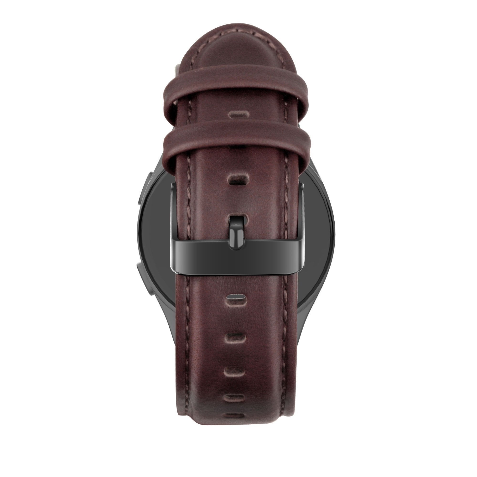 Bandz Bracelet cuir "Classic" Redmi Watch 5 Lite (marron foncé)
