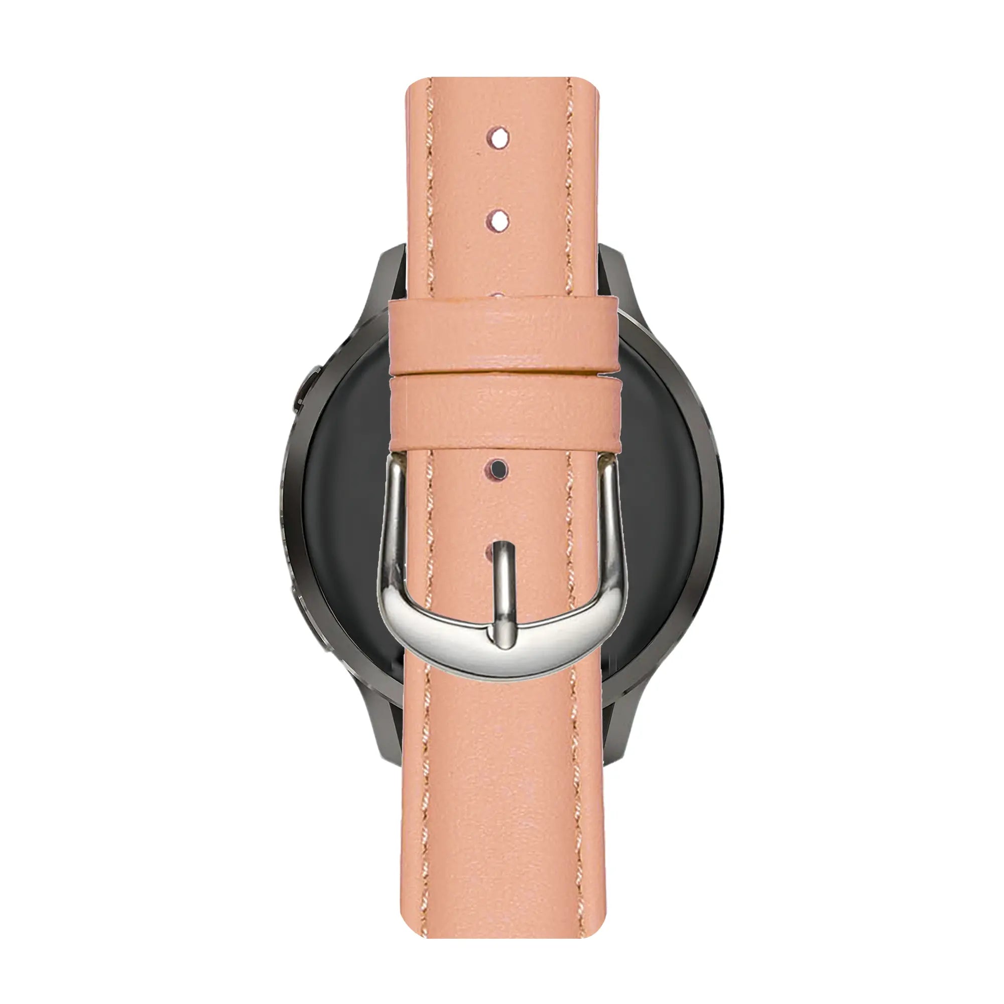 Bandz Garmin Vivoactive 6 Leather Strap 'Bullet' (Pink)