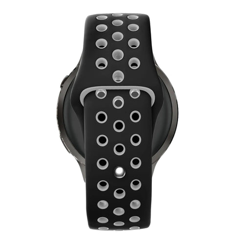 Bandz Bracelet sport 'Deluxe' Garmin Vivomove Sport (noir/gris)