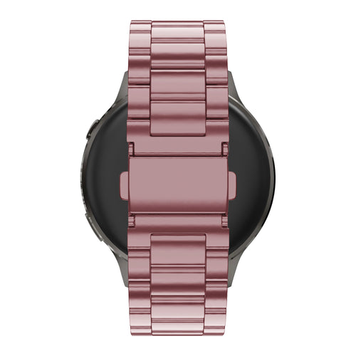 Bandz Bracelet acier 'Classic' Garmin Vivoactive 4s (rose)