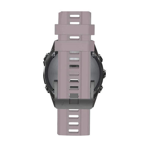 Bandz Garmin Forerunner 970 Silicone Strap 'Classic' (Lavender Grey)