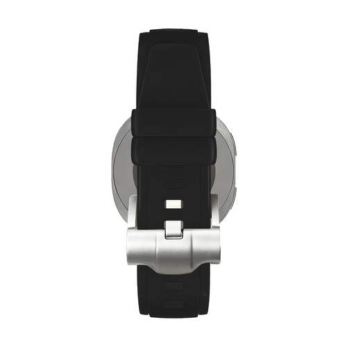 Bandz Samsung Galaxy Watch 8 - 44mm Silicone Strap 'Luxe Liquid' (Black)