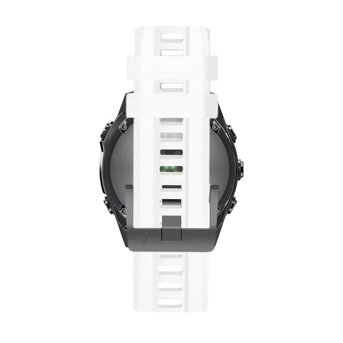Bandz Bracelet silicone 'Classic' Garmin Approach S70 - 47mm (blanc)