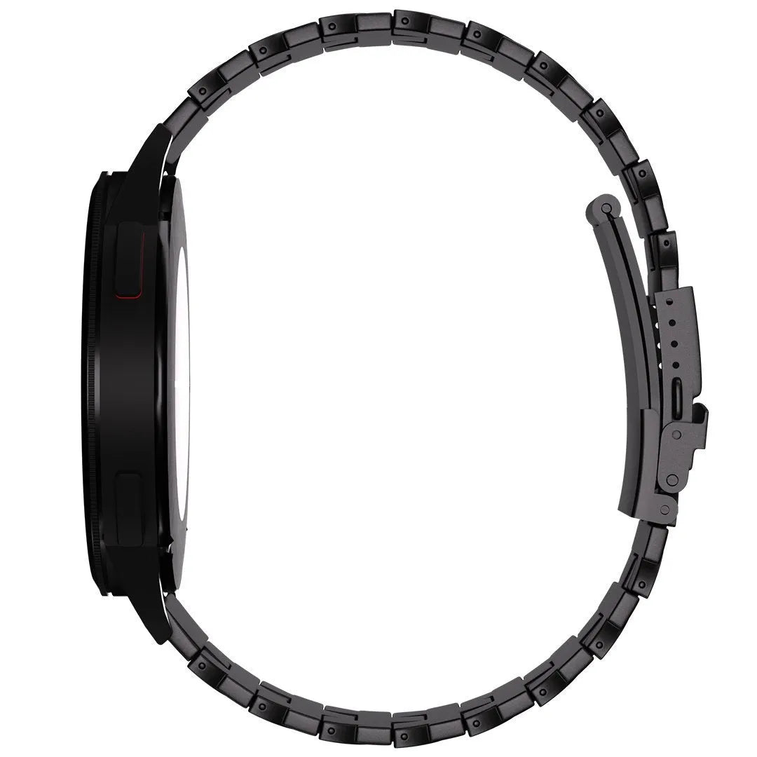 Bracelet titane papillon Gard Pro Health Smartwatch 3 - 48mm (noir)