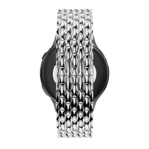Bandz Garmin Approach J1 Steel Strap 'Dragon' (Silver)
