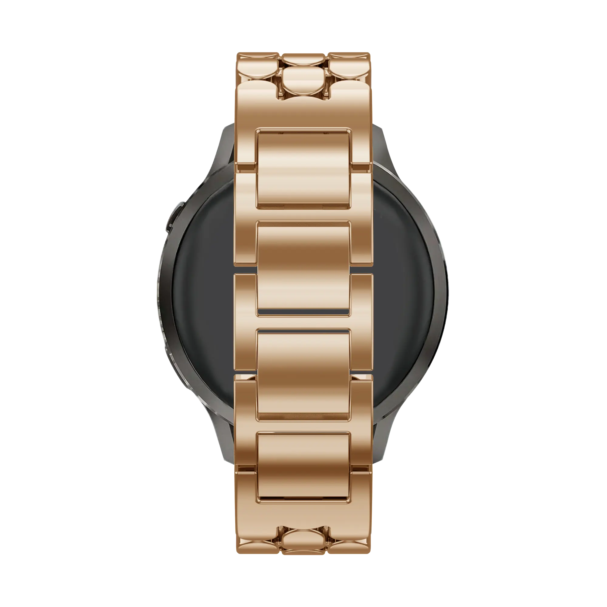 Bandz Garmin Forerunner 265s Steel Strap 'Oval' (Rose Gold)