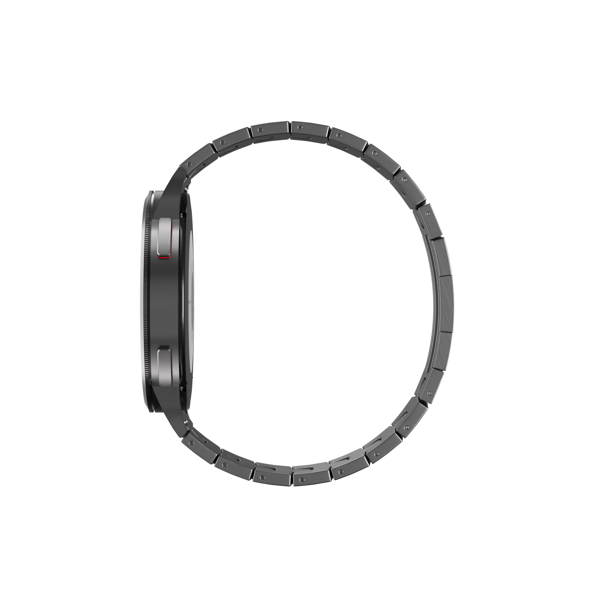 Bracelet titane granulé Xiaomi Watch 2 Pro (boucle plate) (graphite)