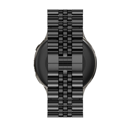 Bandz Bracelet acier 'Jubilee' Garmin Forerunner 245 (noir)
