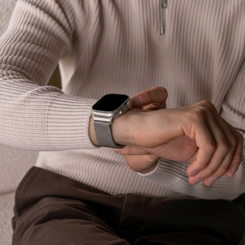 Apple Watch Milanese Strap (Titanium)