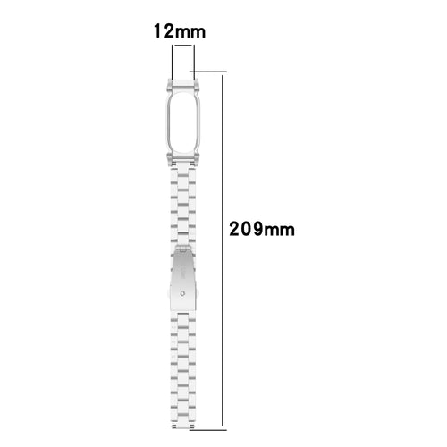Bracelet acier Fitbit Air (or rose)