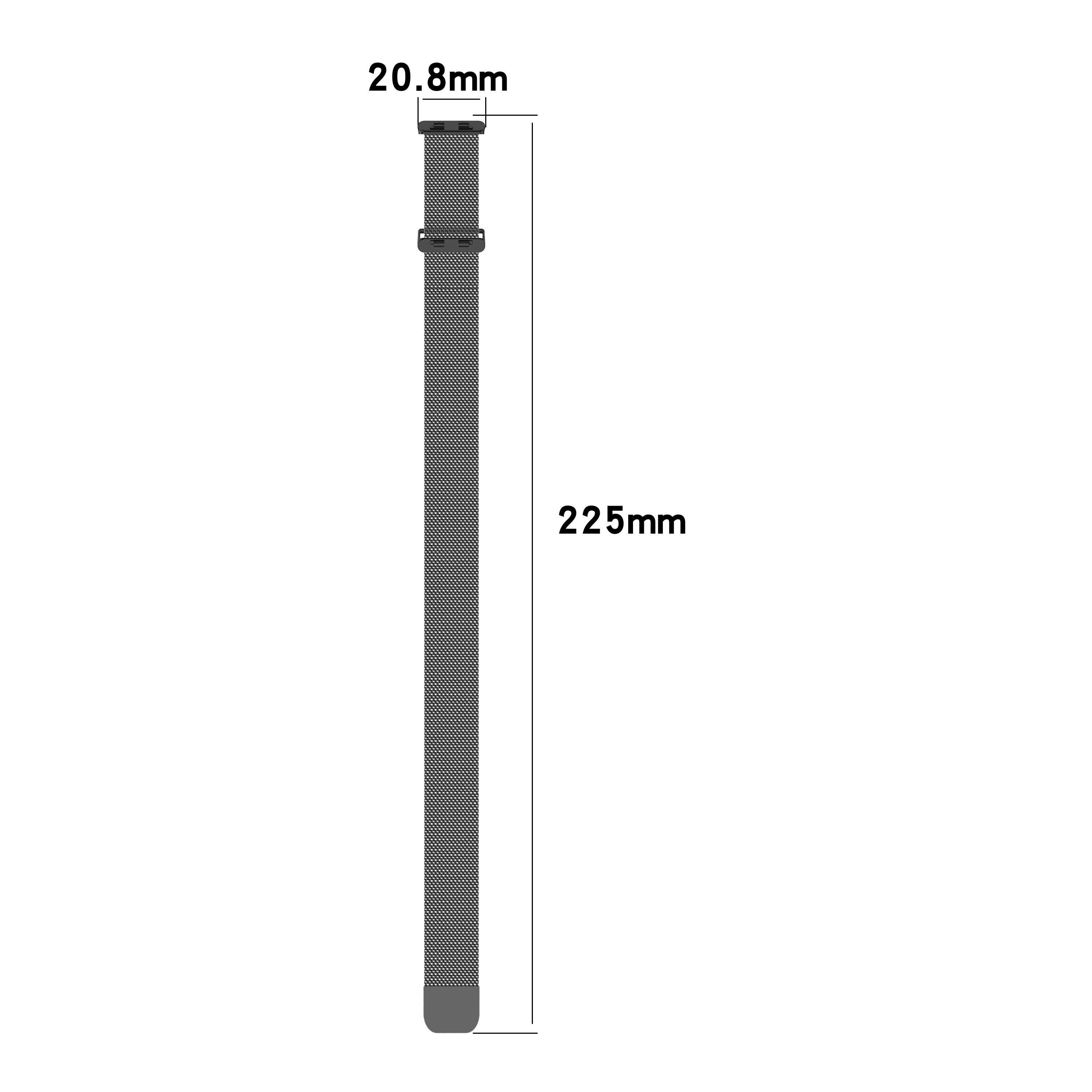 Bracelet milanais Huawei Band 11 (argent)