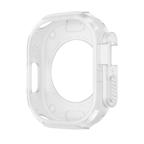 Bandz Coque TPU robuste Apple Watch Ultra - 49mm (transparent)